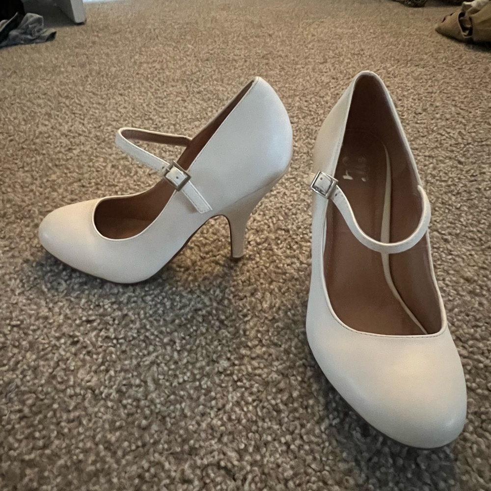 White heels